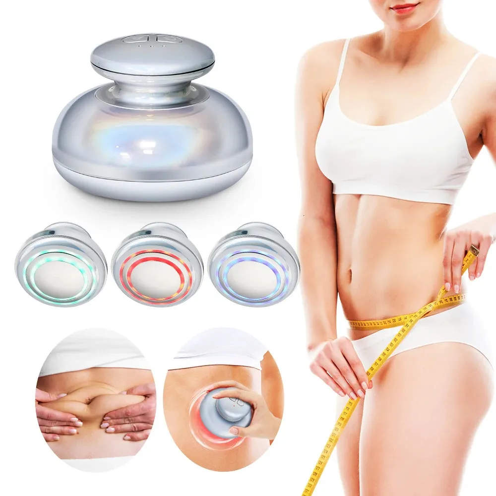 Tragbare schlanke Ausrüstung EMS-Körperschlankheitsmaschine Fettformungsgerät LED-Ultraschall-Vibrationsheizung Abnehmen Cellulite-Massagegerät 231128