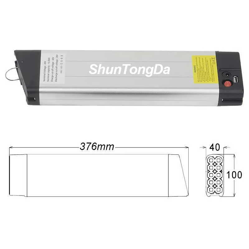  FREEDOH 36V 14Ah E-Bike Lithium Battery Pack Power