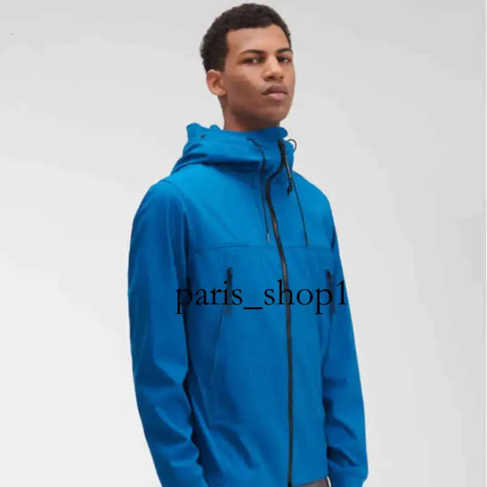Norr norrutens jackor Compagnie CP huva vindtät överrock modekläder hoodie zip fleece fodrad kappdesigner jacka franska 225