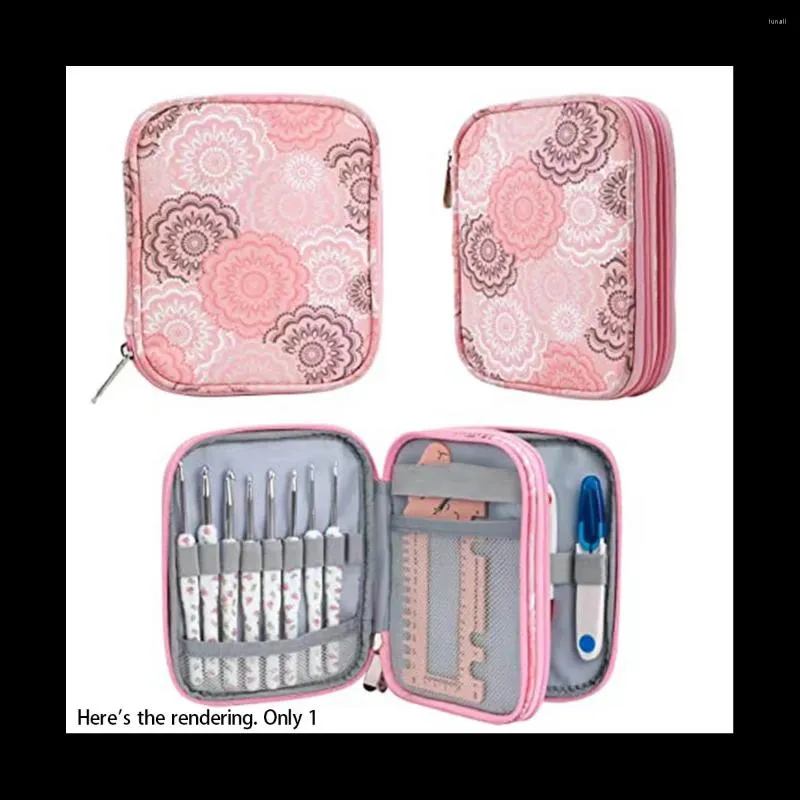 Empty Crochet Hook Diamond Painting Storage Bags Organizer Case For Needle  Storage From Lunali, $13.22