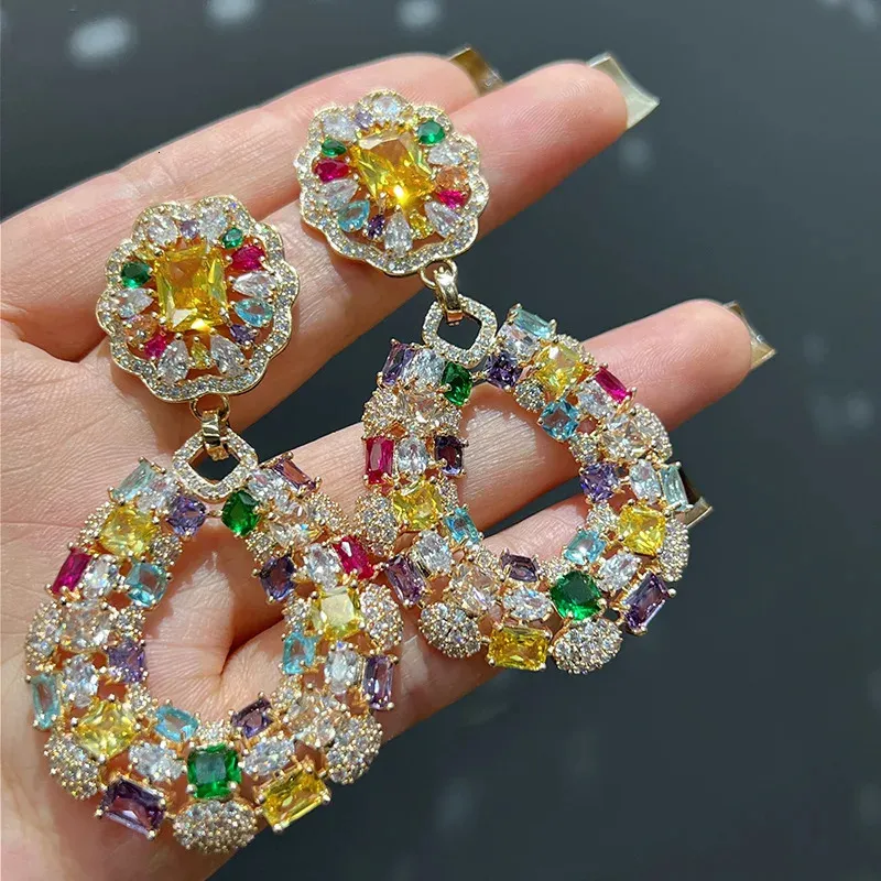 J crew colorful floral hoop earrings store