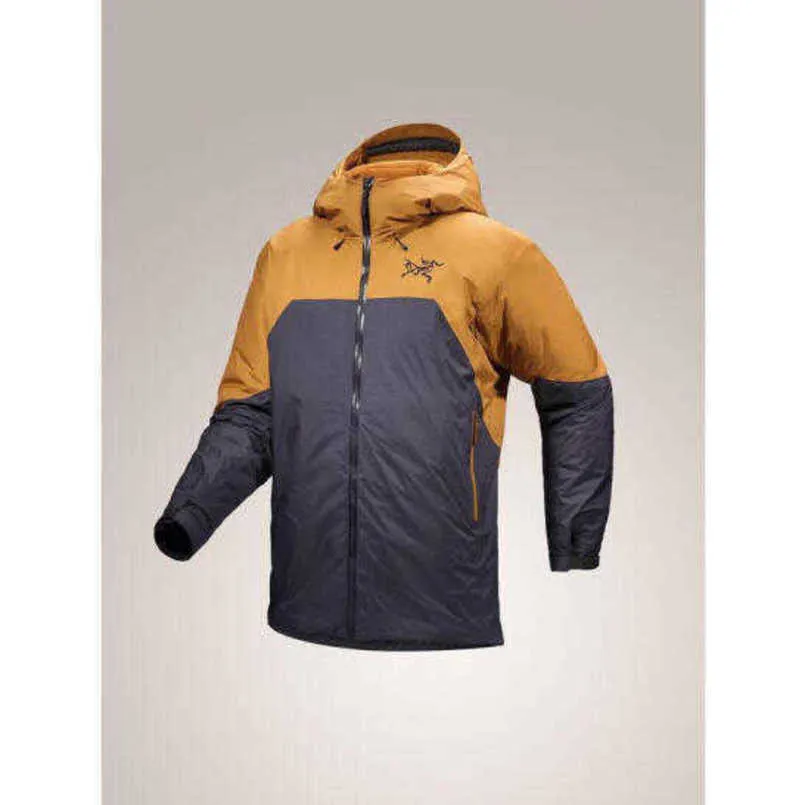 Jassen Windjack Arcterys Sweatshirt met capuchon RUSH-serie katoenen jas voor heren lichtgewicht warmte winddicht waterdicht o WNLBC