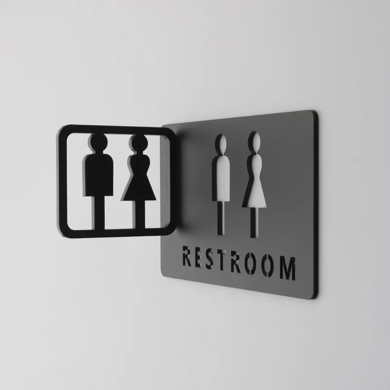 Other Home Decor Toilet Signs Shopping Mall Office... From Cong08, $7. ...