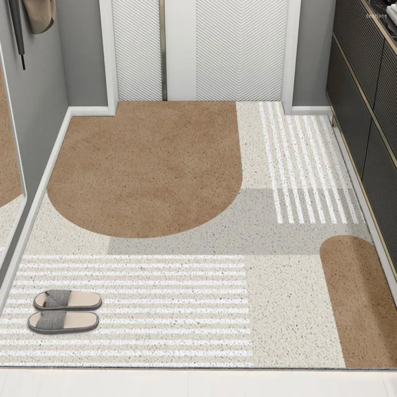 Carpets Nordic Can Be CutDesign Non- Slip Foot Mats Hallway Porch Area Rug For Home Bedroom Entrance Doormat Welcome Outdoor