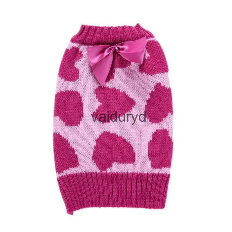 Vêtements pour chiens Pull pour chat Jumper Hearts Design Sweat à capuche Jersey Pet Puppy Coat et Warm Clothesvaiduryd6