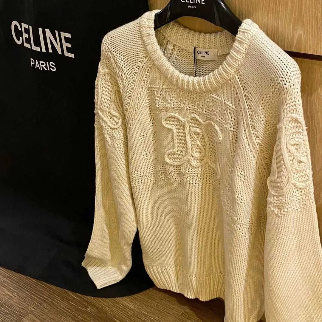 Swetry damskie 23 NOWOŚĆ CE CREAT Ice Cream Triumph Dwustronne Jacquard okrągły SWEATER