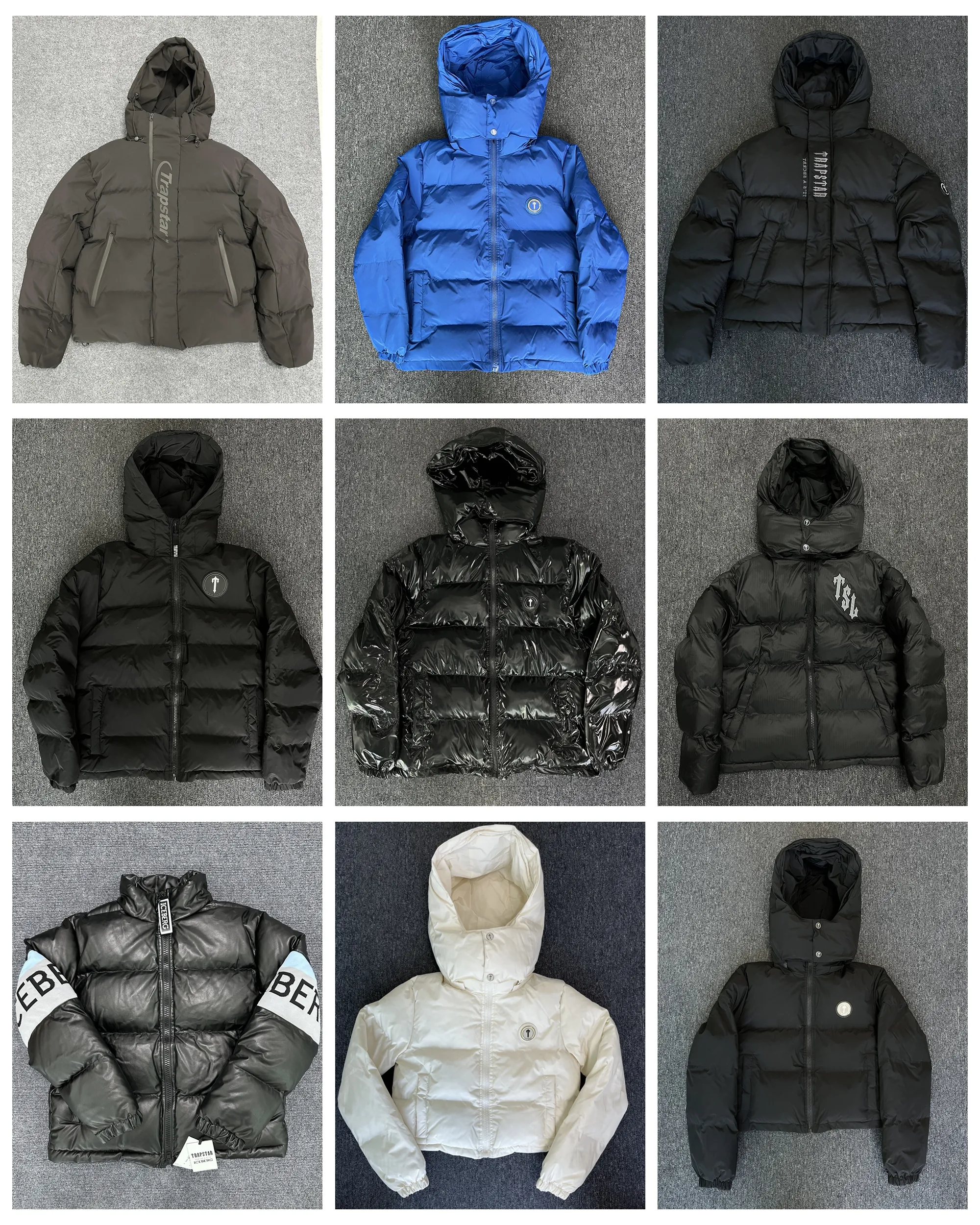 24ss Top Grademen Puffer Trapstar Designer Winter Down 5a Jaquetas Primavera Outono Streetwear