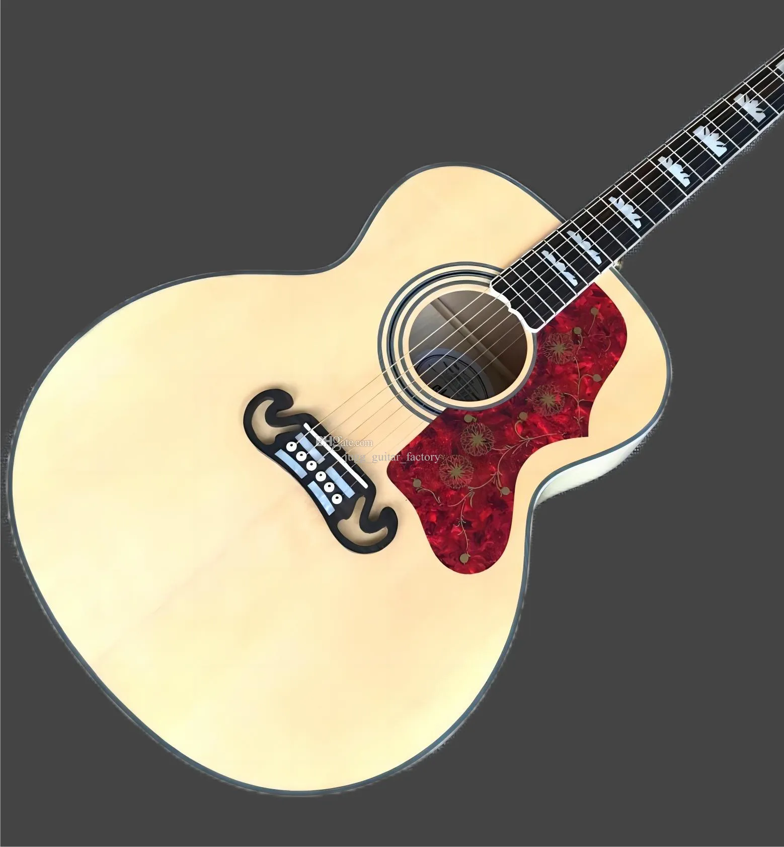 Loja personalizada, feita na China, violão de 43 polegadas, junta, guitarra folclórica, frete grátis