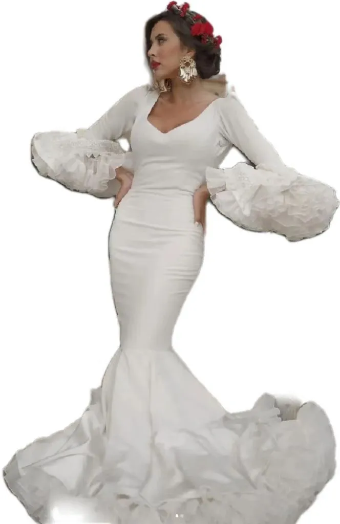 Robes Nuptiales De Style Sirène Robe De Mariage Sirène Blanche