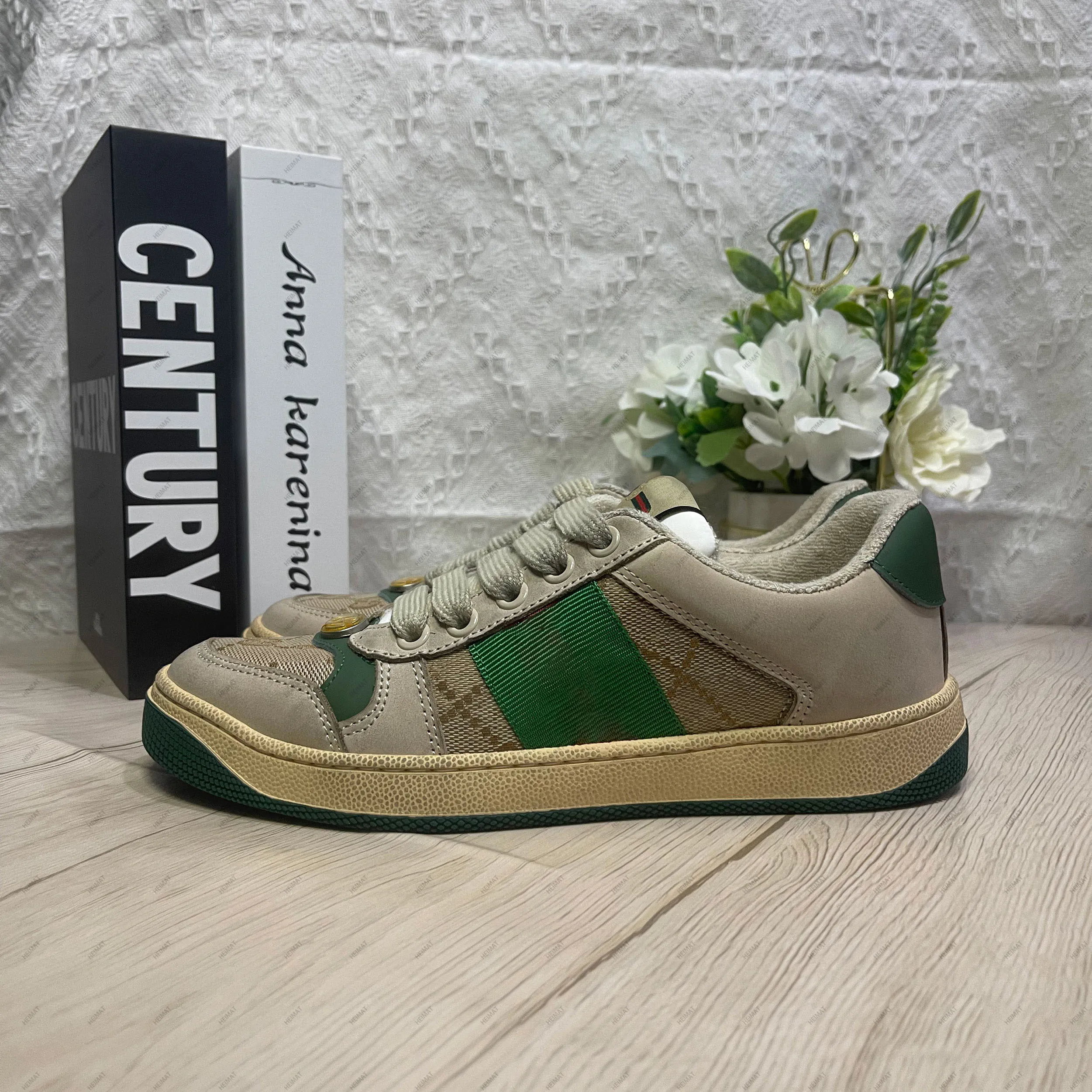 Designer Luxury Dirty Shoes Casual Shoes Men and Women Flats Classic Colorway Perfect Quality Only the best quality is sold 35 46 10A