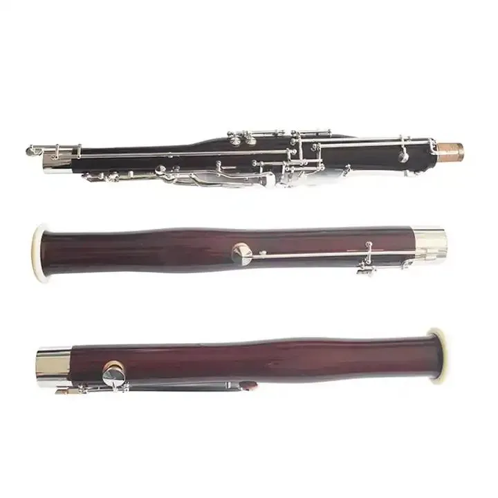 DHgate.com:Silver Plated C Tone Maple Wood Bassoon, Professional ...
