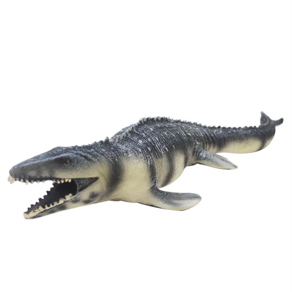 Simulation Big Mosasaurus Toy Soft Pvc Action Figure Hand Painted Animal Model Dinosaur Toys For Children Gift C19041501264K
