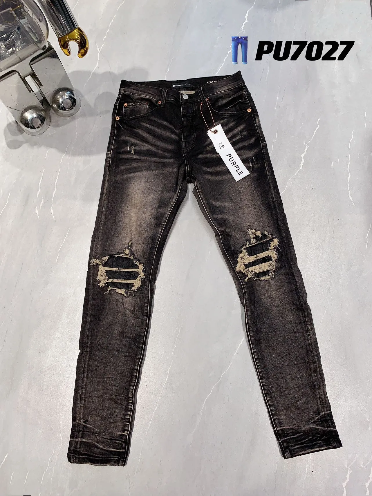 Jeans jeans extensível para homens, jeans bordados italianos, roupas de  luxo, calças legais, rua coreana, Harajuku, 2023, novo