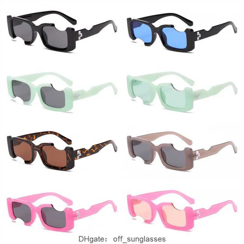 Mode Off W Lunettes de soleil Designer Offs White Frames Sunglass Marque Arrow x Black Frame Lunettes Street Hommes Femmes Hip Hop Sunglasse Hommes Femmes Sports Voyage 0C4U