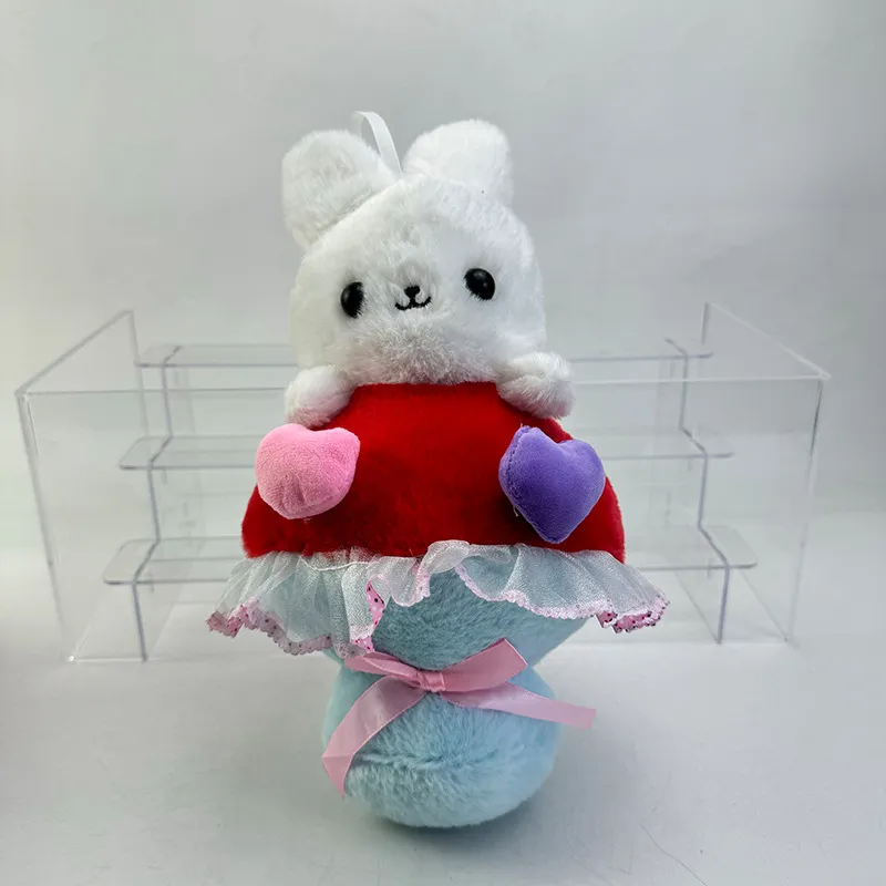 Wholesale cute bunnies bouquet plush toys Children's games Playmates Holiday gifts room decor