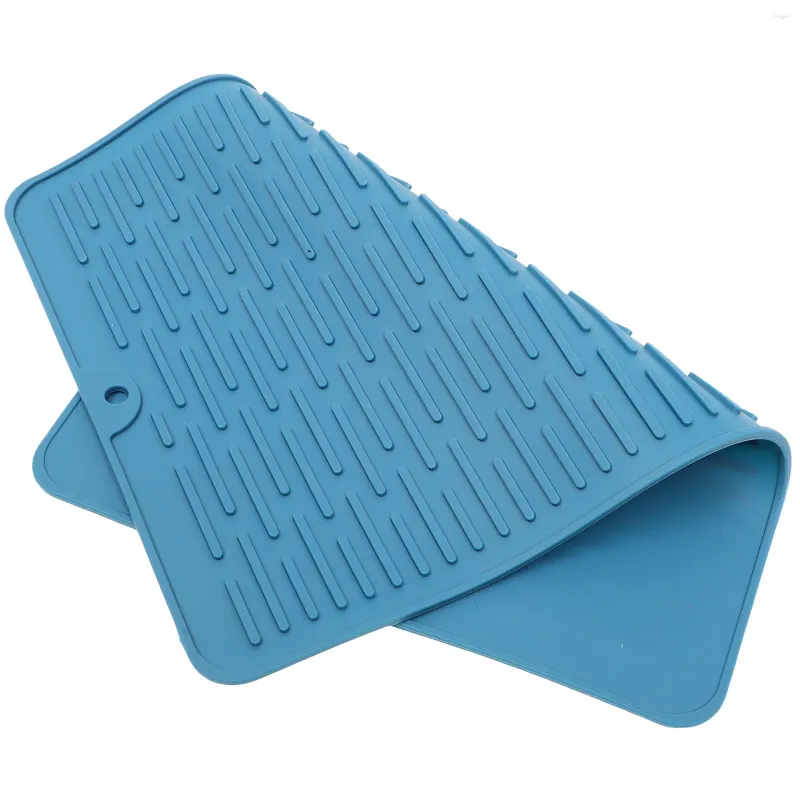 Table Mats Chopping Board Silicone Draining Mat Serving Utensils Silica Gel Heat Resistant Drying