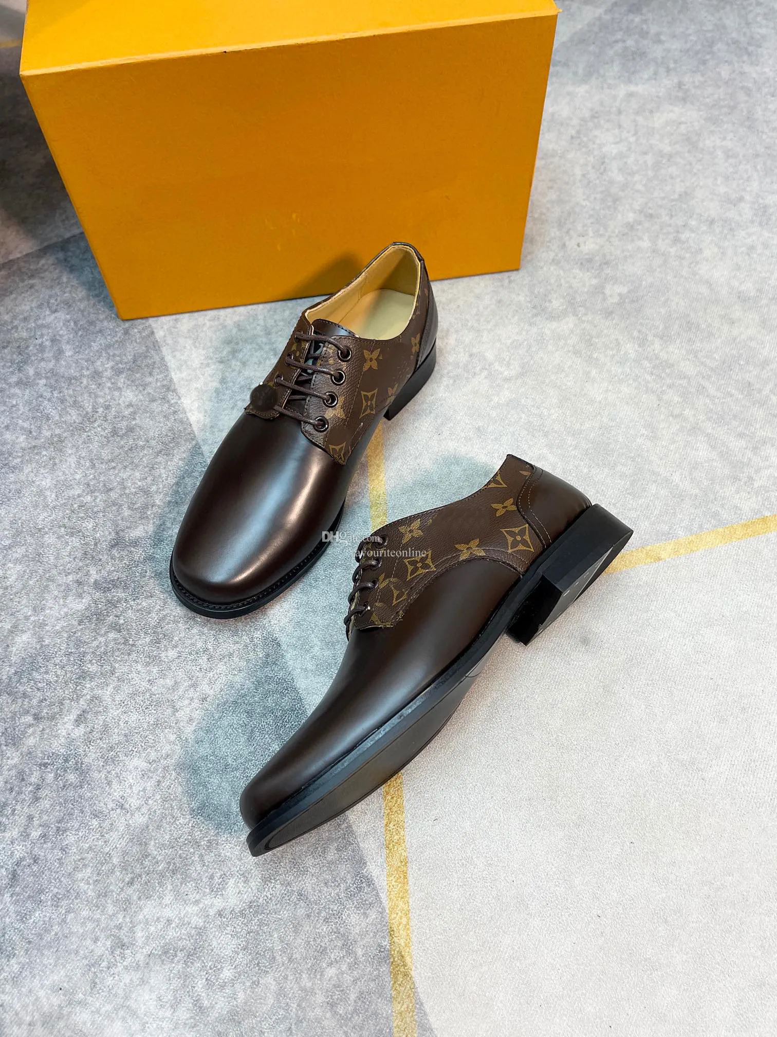 Wholesale Mens Genuine Leather Oxford Dress Shoes Lace Up Formal Business Casual Shoes For Wedding Party Office 2024 At Only 81.16 DHgate.Com