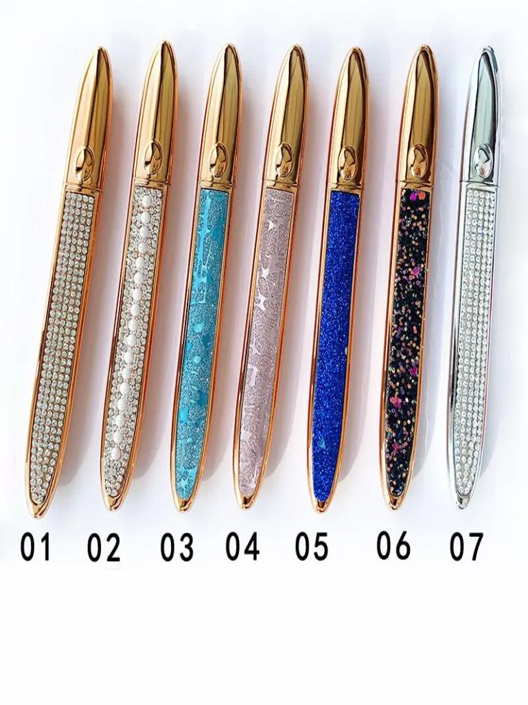 Newest Selfadhesive Eyeliner Pen Glue for False Eye lashes Waterproof No Blooming Colorful Eye Liner Pencil6356123