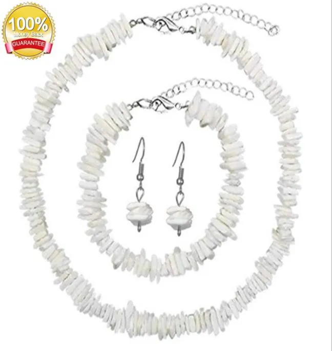 Puka Shell Necklace for Women Boho Tropical Hawaiian Beach Puka Chips Shell Surfer Choker Necklace Jewelry acc0284831372