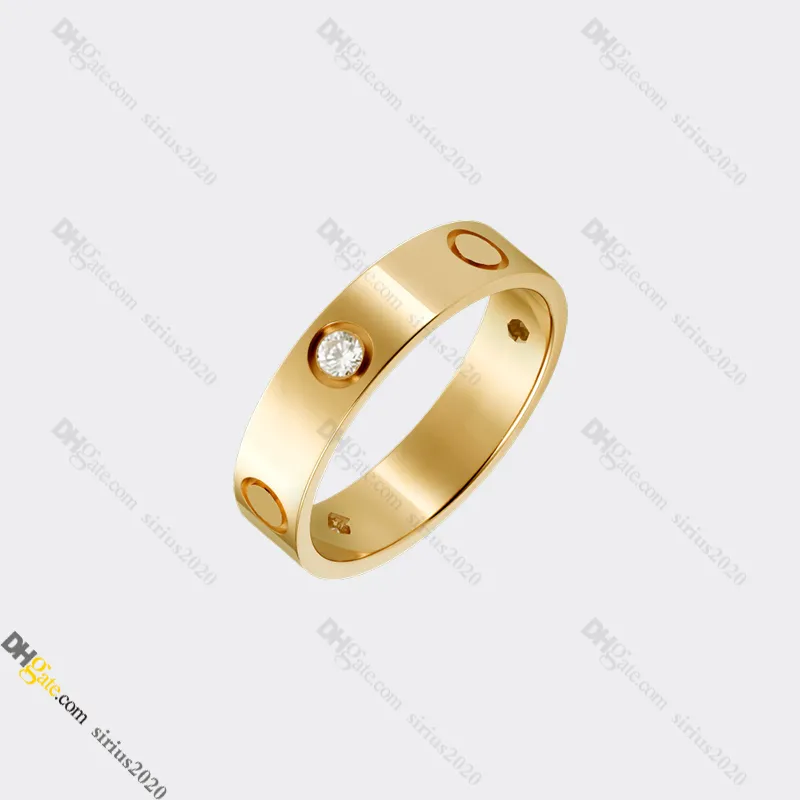 Love Ring Jewelry Designer för kvinnor Designer Ring Diamond Ring Titanium Steel Gold-Plated Never Fading Nonallergic, Gold Ring, Store/21491608