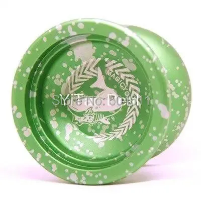 Yoyo Magic N12 Shark String Trick Vert Clair Argent Aluminium 231129