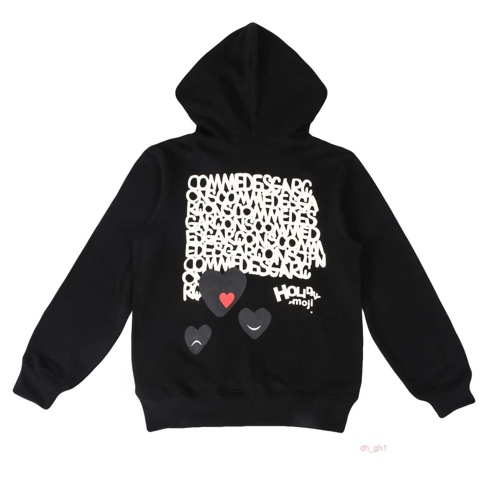 Commes des garcon hoodie black online