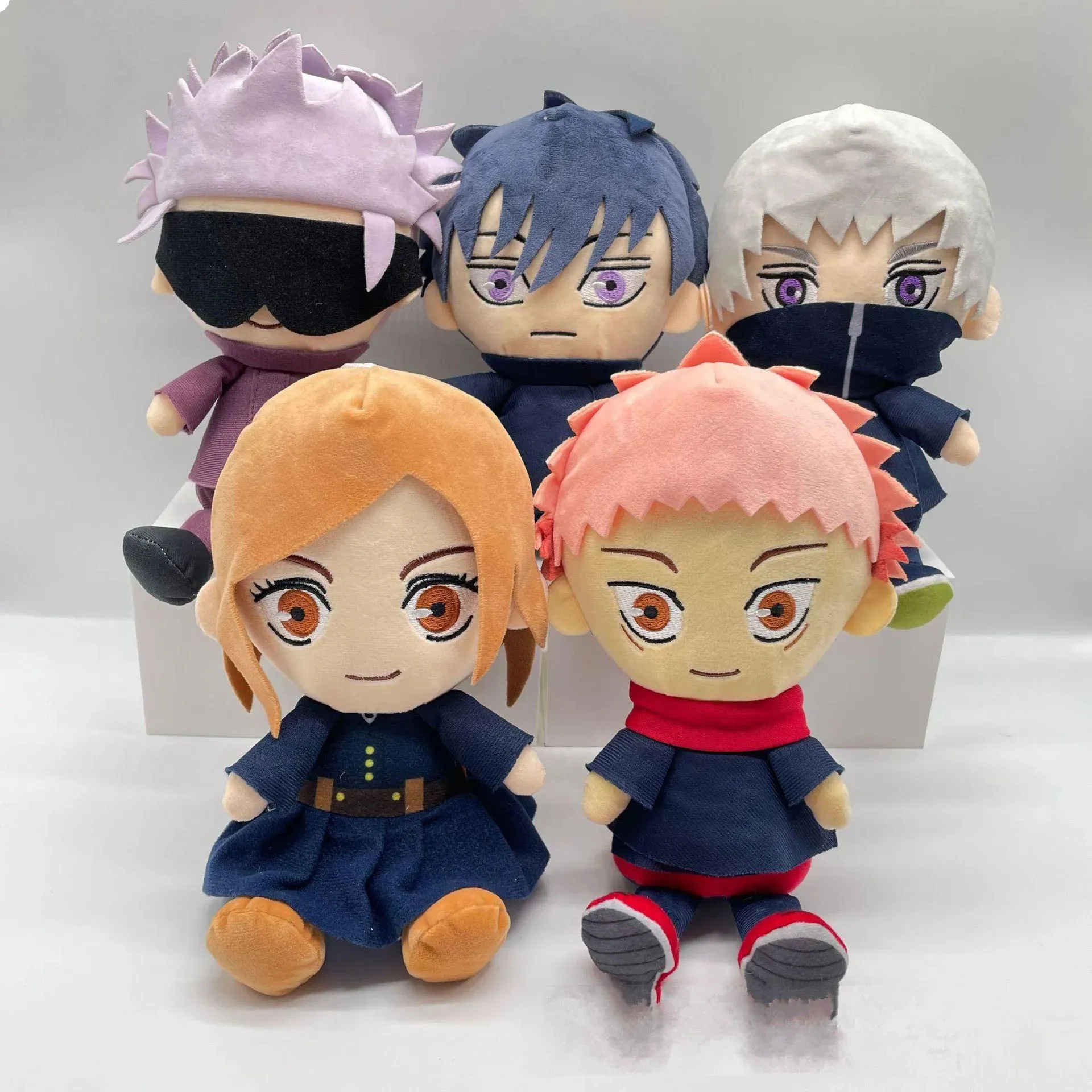 Jujutsu Kaisen Plush Toys Children's Game's Playmate Company Activity Prezent Dekor Wystrój Indywa