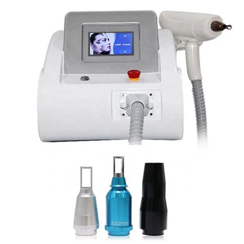 q-switched picosecond laser elight desktop portable Q switched nd yag laser tattoo removal treatment machine