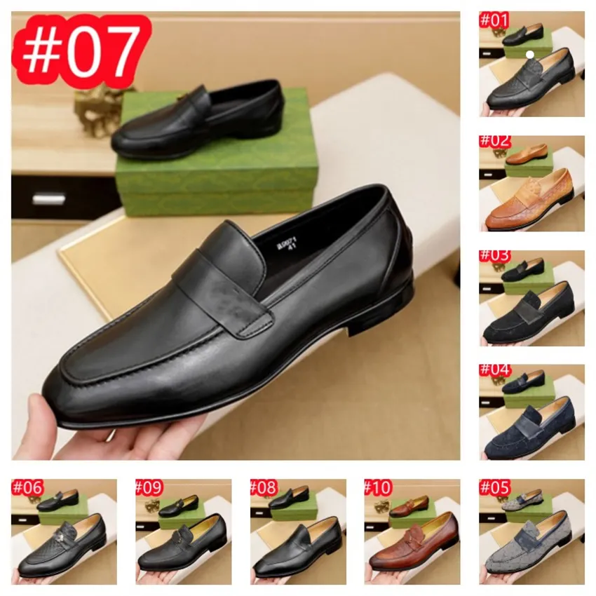 10 Model Luxury Mens Driving Loafers Shoes New Moccasins Shoes Designer Casual Leather Men Loafer Shoe Slip On Footwear Mocasines para hombre size US 6.5-12