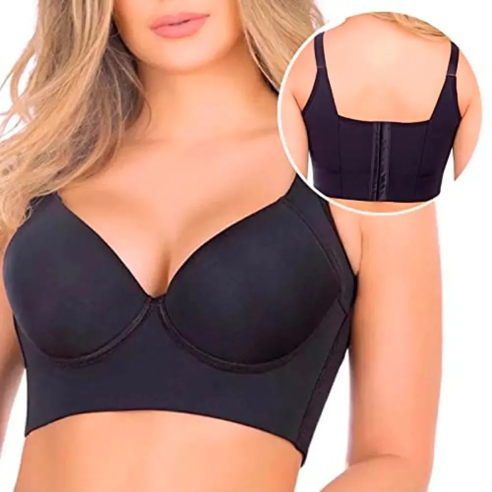 Bra's Filifit Sculpting Uplift BH Fashion Diepe Cup Volledige rugdekking Verberg vet Glad 231129