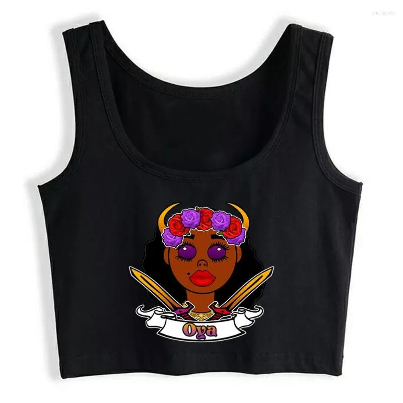 Custom Black Oya Orisha Crop Top For Women Sexy And Stylish Cute Cropped  Tank Tops From Drucillajohn, $12.5