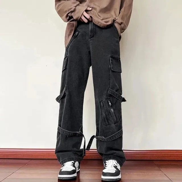 Y2K Wide Leg Jeans: Mens & Womens Baggy Denim Pants, Flared