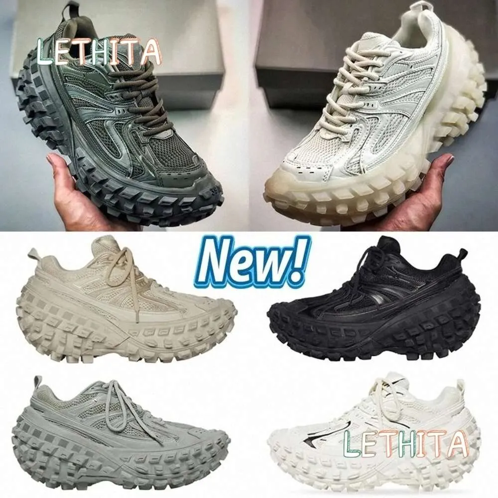 Platform Boots Balenciaga Boots Mens Green Men's And Women's