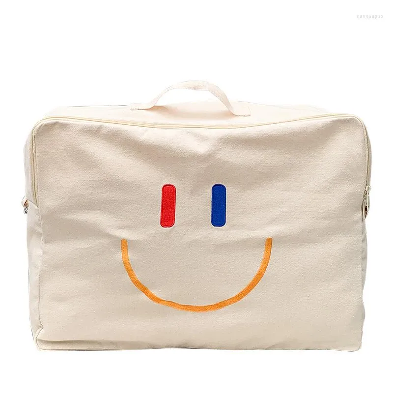 Sacs de rangement sac à provisions coréen toile épaule sac à main organisateur petites choses enfants jouets maison couette bébé chambre pépinière organisation