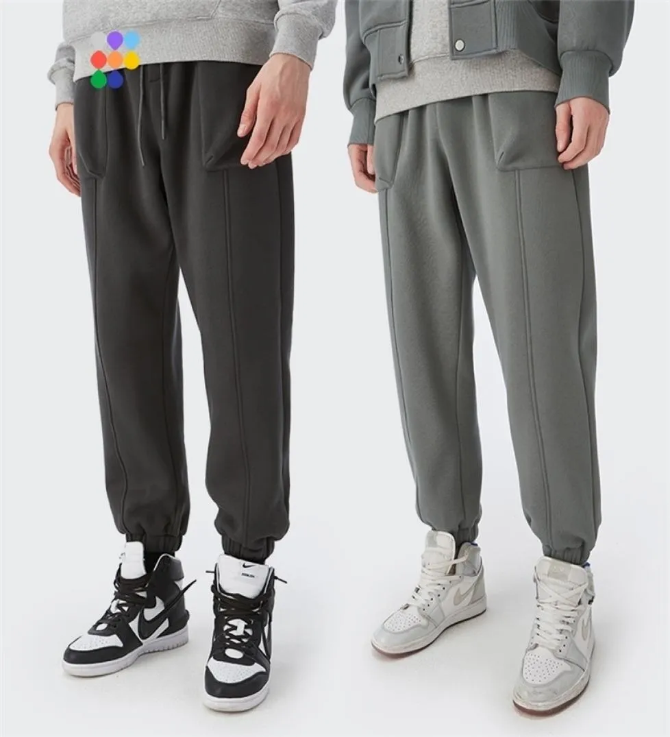 Winter Men Casual Thick Material Warm Sweatpants Fleece Elastic Trousers  Track Pants By Bajrang