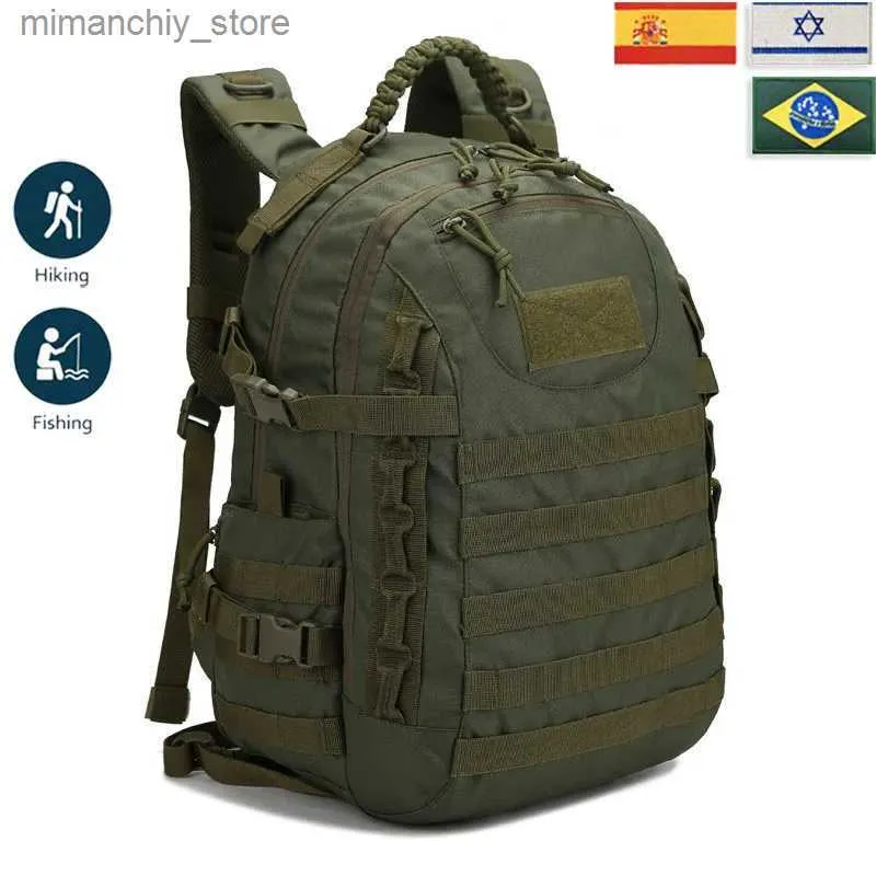 Sacos ao ar livre Novo Camping Caminhadas Camuflagem Tática Homem Militar Exército Mol Mochila Ao Ar Livre Trekking Caminhadas Caça Escalada Saco Mochila Q231129