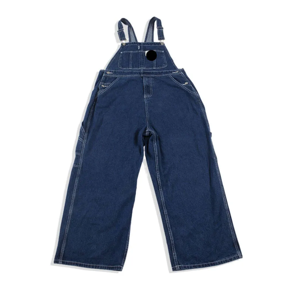 Carharttlys Designer-Jeans, Top-Qualität, Camisole-Overall, amerikanische lockere Passform, gerade Beinhose, Jeans, Arbeitshose, Paar