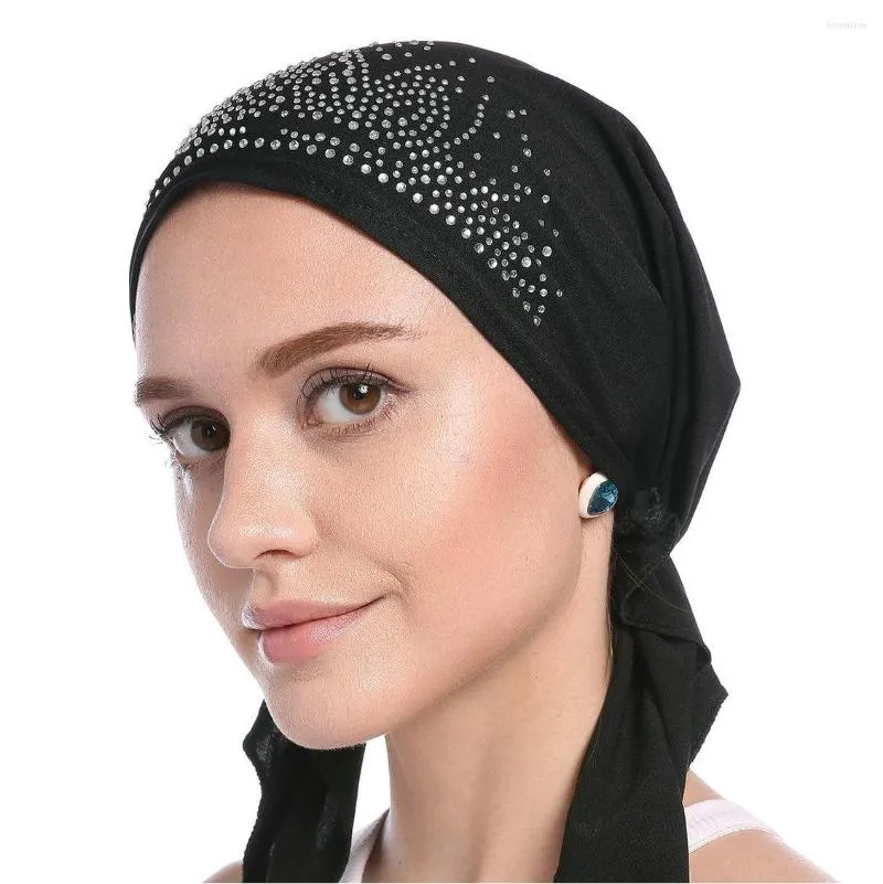 Abbigliamento etnico Mussola Hijab per le donne Abaya India Dubai Fasce avvolgenti per la testa Cappellino urbano Ultimi 2023 Turbanti Islam Ramadan Donna