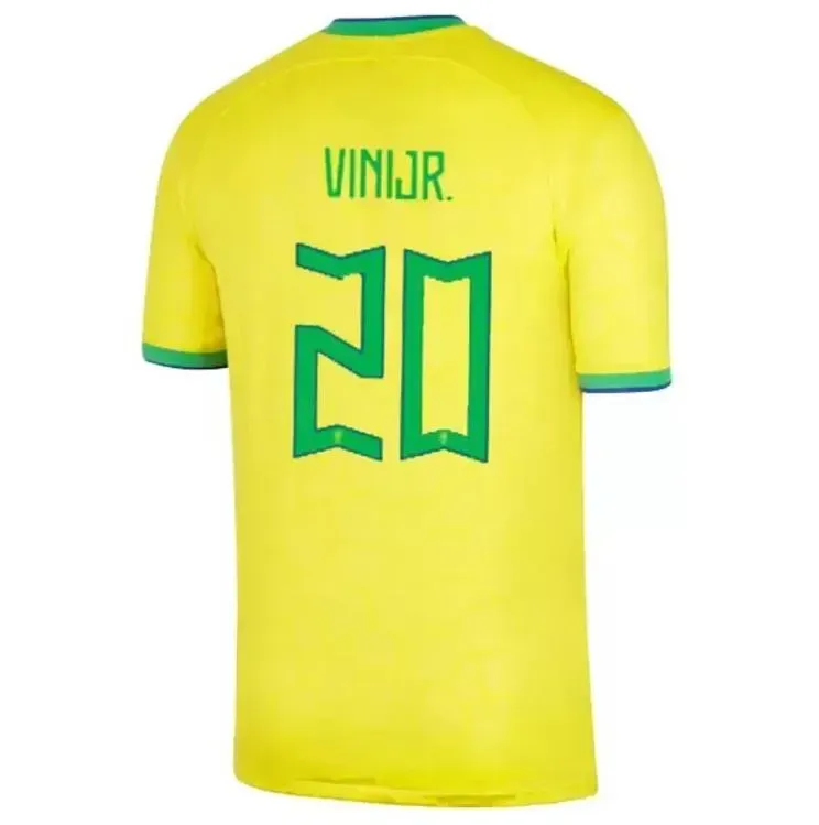 P.Coutinho #11 Brazil Home Authentic Jersey 2022