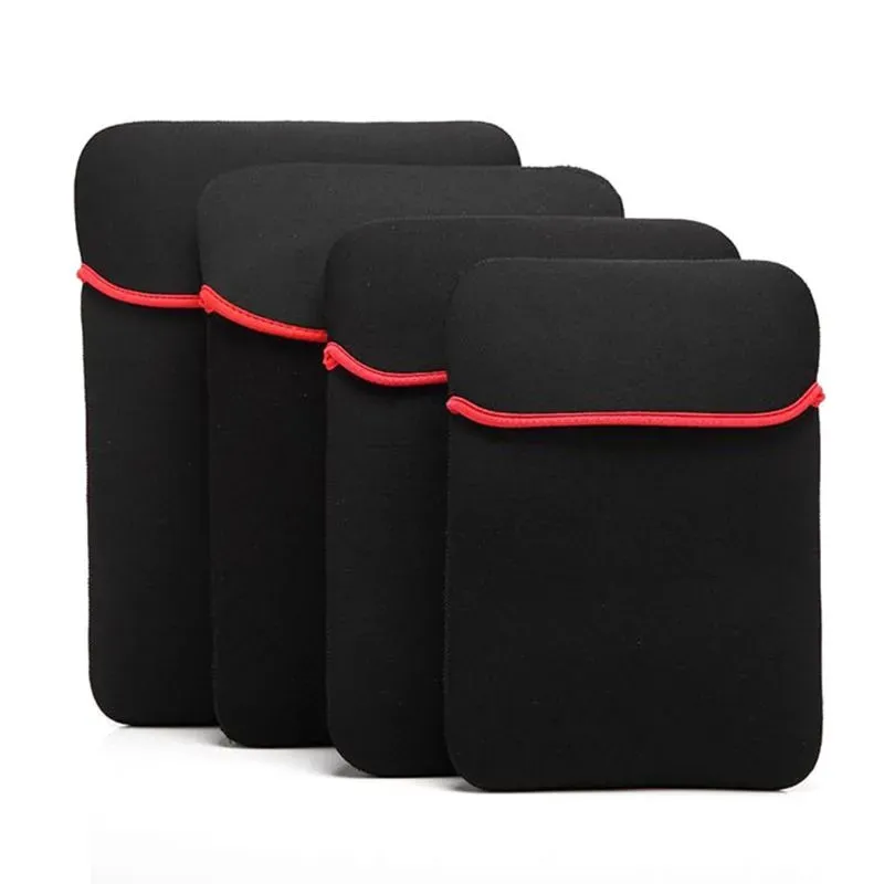 Viaggio d'affari Carry Custodia morbida in neoprene da 6-17 pollici Custodia protettiva per laptop Borsa protettiva per tablet PC GPS da 7 "12" 13 "14" 17 "