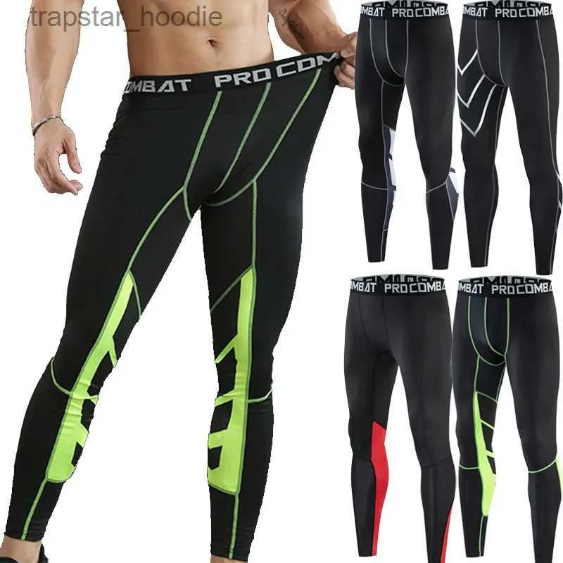 Roupa interior térmica masculina longo johns masculino secagem rápida ginásio de fitness calças térmicas calças esportivas inverno 2024 novo l231130