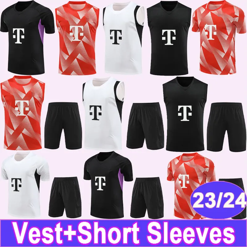 2023 2024 DAVIES MULLER Training Wear Short Sleeve Soccer Jerseys KIMMICH GNABRY GORETZKA SANE COMAN MANE MUSIALA Football Shirt Vest Uniforms