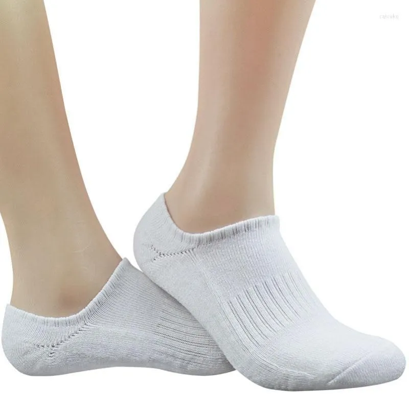 Chaussettes pour hommes 3 paires hommes femmes serviette entière éponge hiver chaussette chaude coton mâle slip invisible pantoufles épaisse bouche peu profonde pas de spectacle