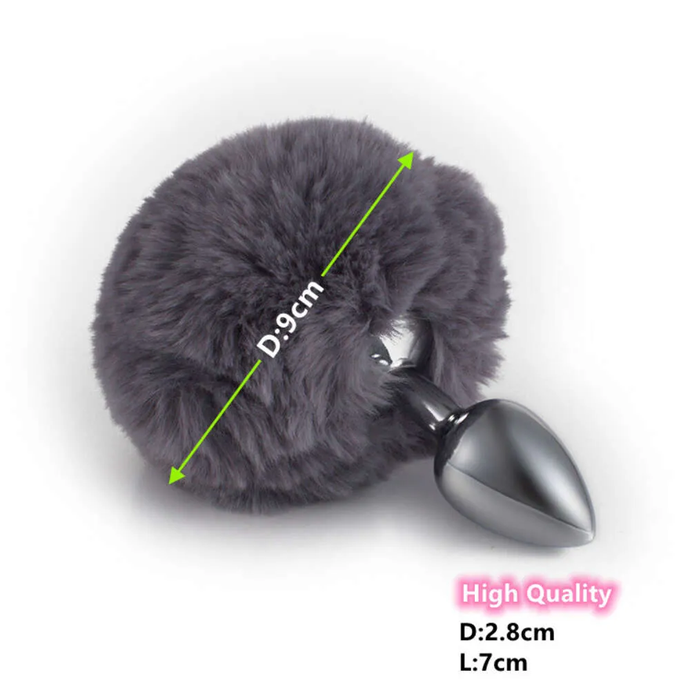 Anal Sex Toy Stainless Steel Butt Plug with 2.8cm Size and Bunny Tail for  BDSM Fetish from Dhgate Other Massage Items - price 7.2