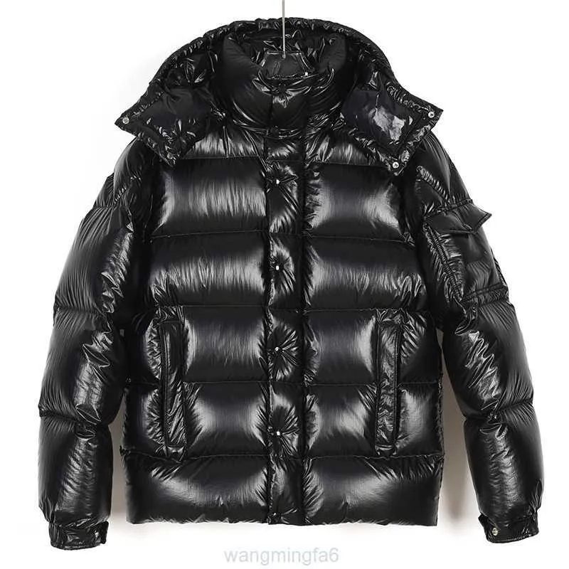 Men's Parkas m Thickened Goose Winter Cold Protection High Edition Meng Family Coat Trendy Brand Classic Down for and Ov3g