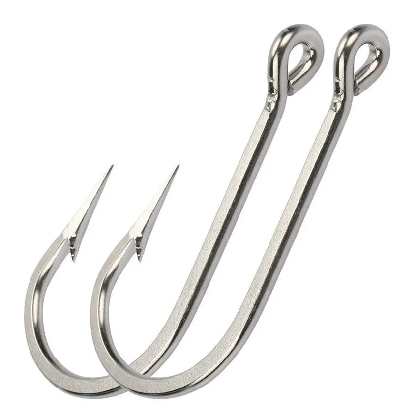 Fishing Hooks Saltwater Large  Shark and Alligator Hooks Extra Strong 420 Stainless Steel Fishing Hook2262