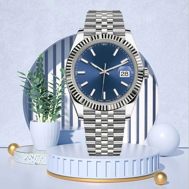 Nova moda relógio de aço inoxidável masculino relógio de pulso mecânico design de luxo relógios de alta qualidade automático relogio masculino montre resistente à água aaa relógios