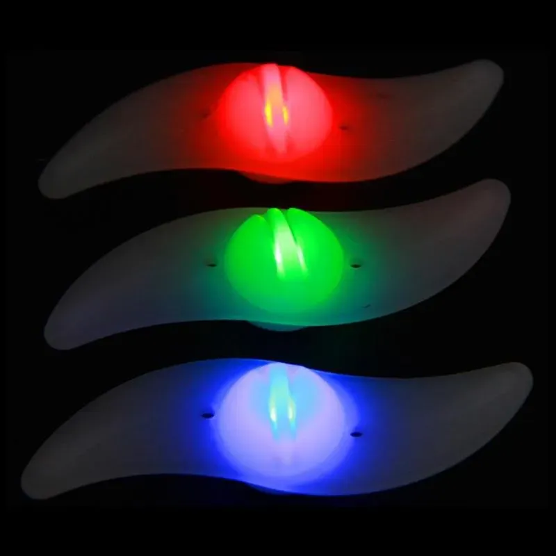 Bicycle Accessories Willow Shape Led Bicycle Spoke Light Mountain Cycling Lamp Light Running Bike Light Red Blue Green