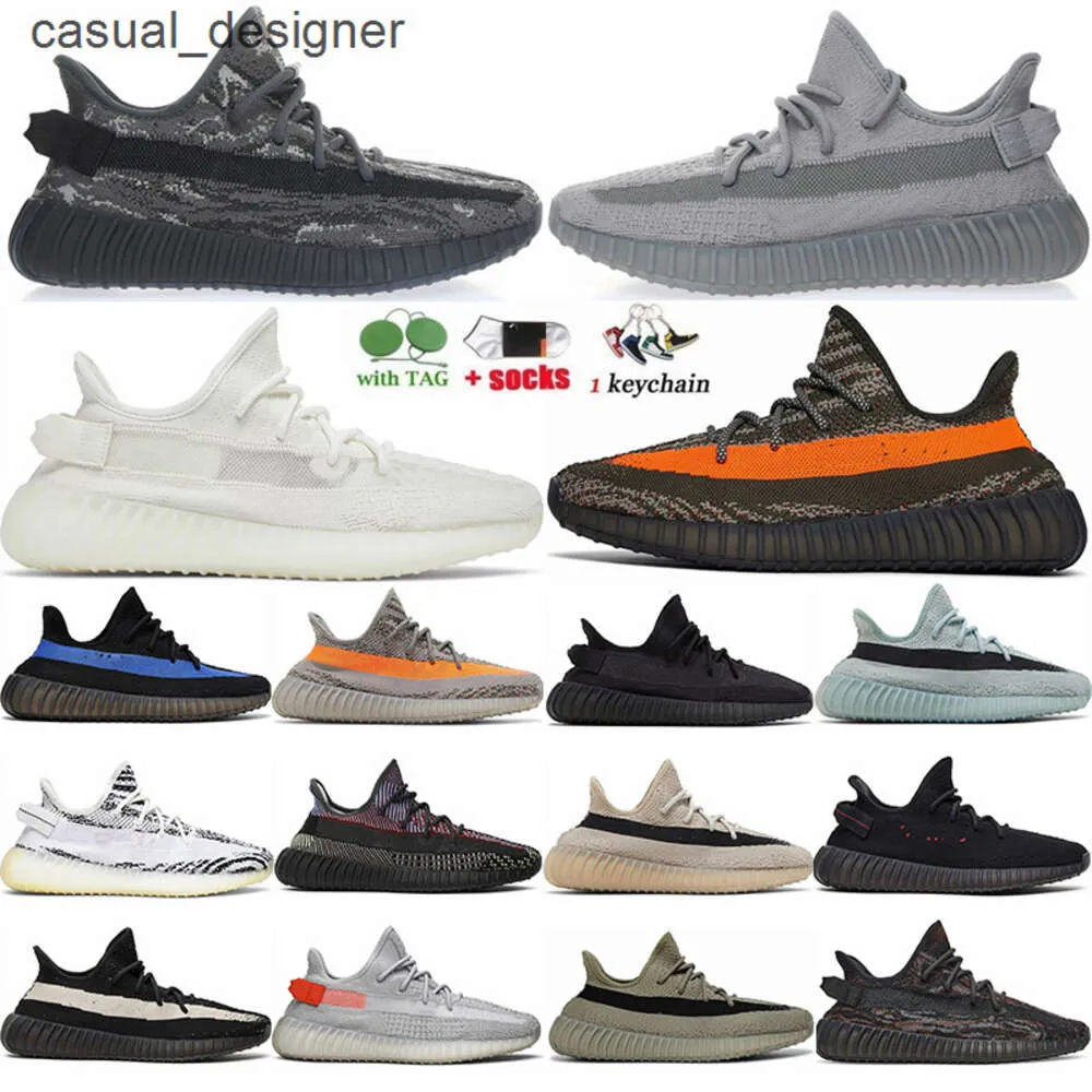 Salt Slate Running Shoes For Men Women Sneakers Space Grey MX yeeziness 350 yezziness 35 Dark Granite Dazzle Blue Bone Zebra Onyx Black Red Mx Rock Size 46 47 48 R N6YD