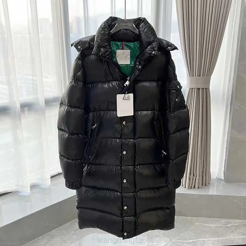 Parkas femininas 23 estrela de inverno mesmo engrossado quente casual maia longo fofo na moda marca pato branco para baixo casaco para hijf